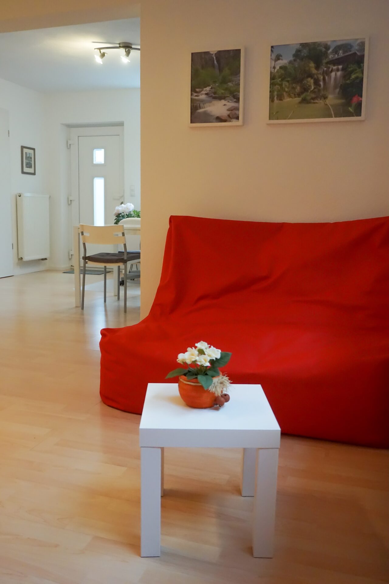 Ferienwohnung Neureut Wohnzimmer